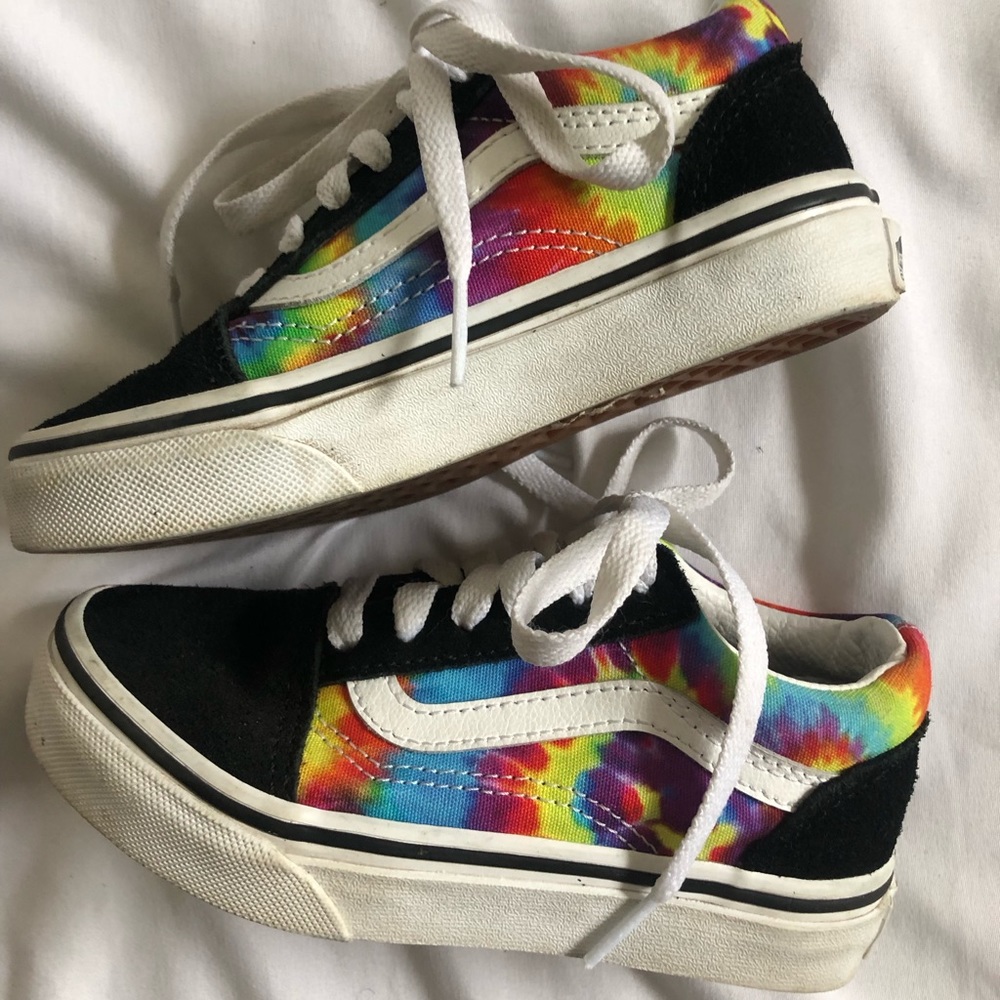 Vans Old Skool 🌈 Tie-Dye Shoes
